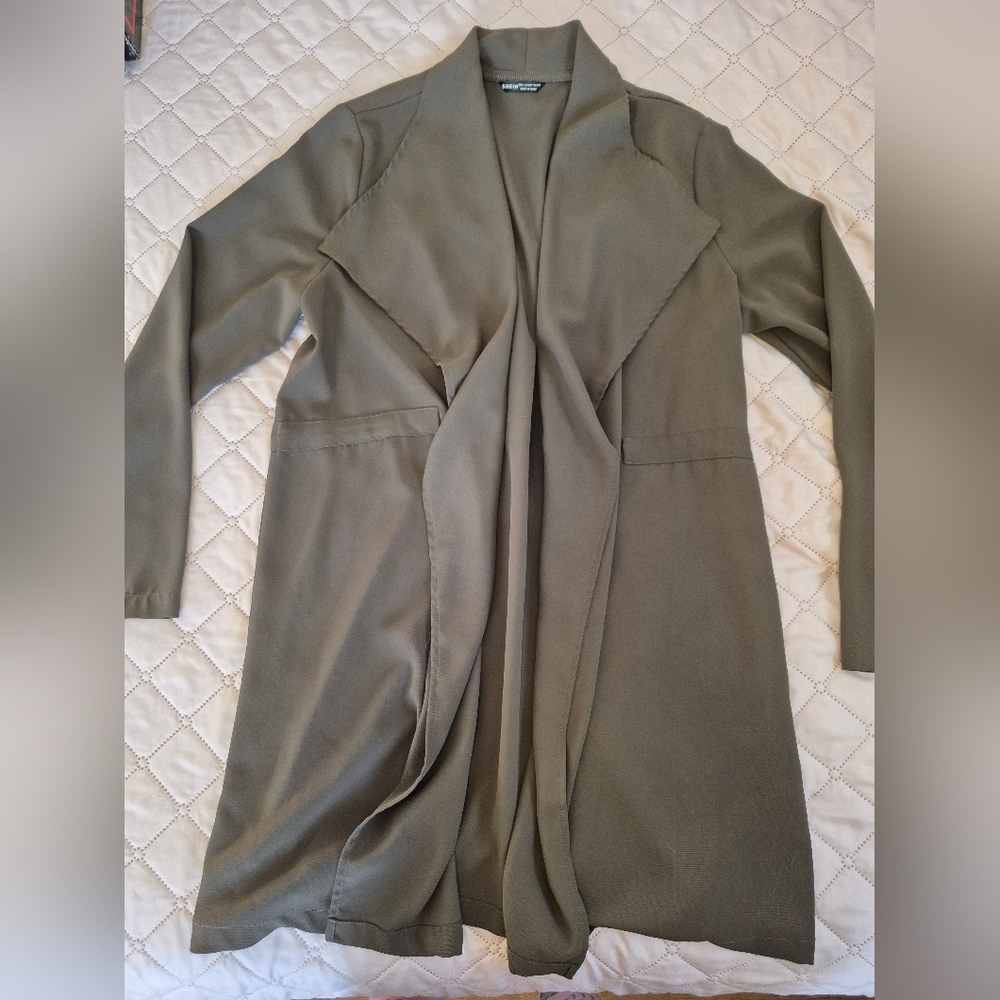 Stylish Olive Green Coat